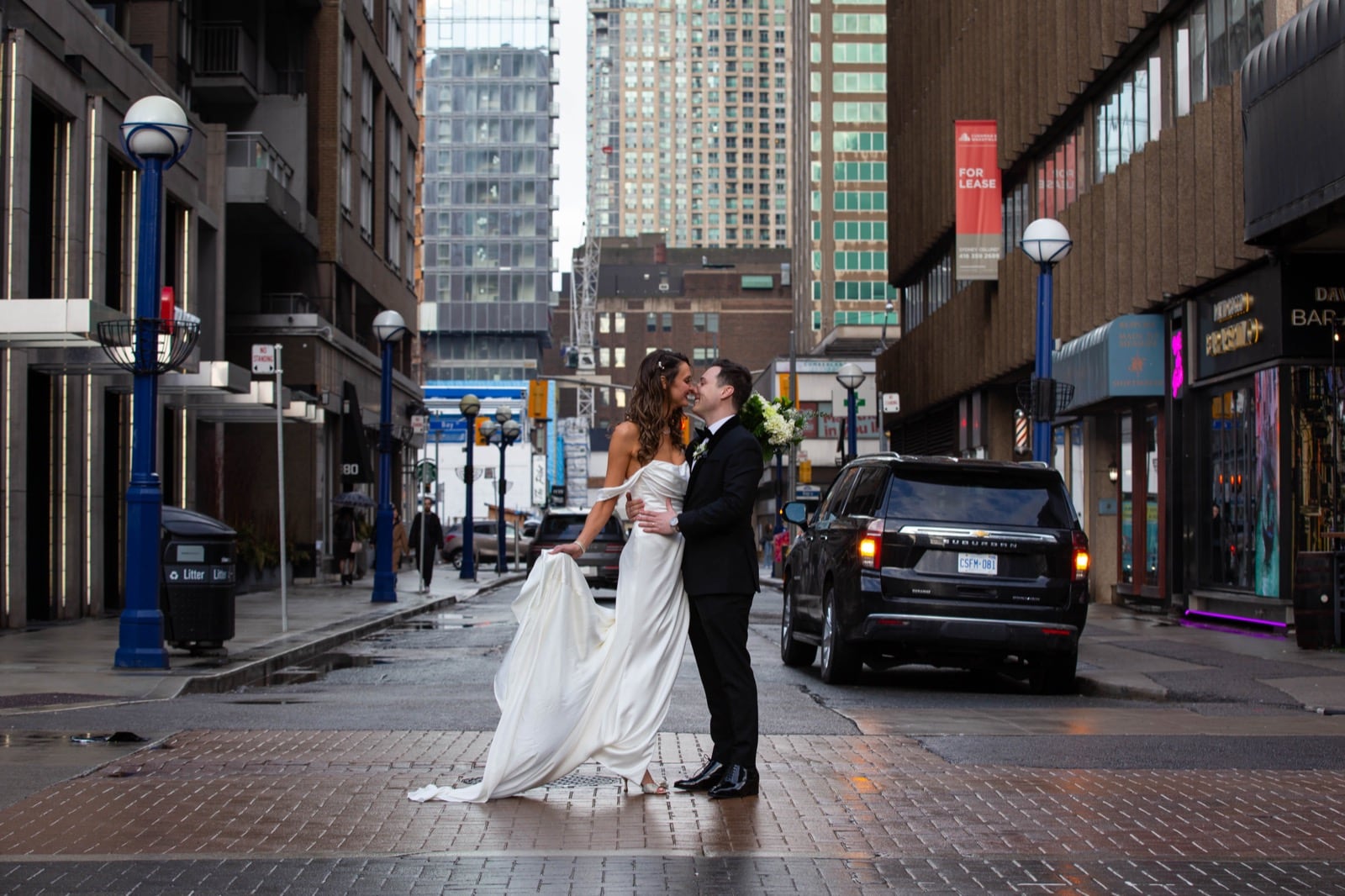 Alex & Cailey's Enchanting March Wedding at Sassafraz: A Celebration of Love in Toronto