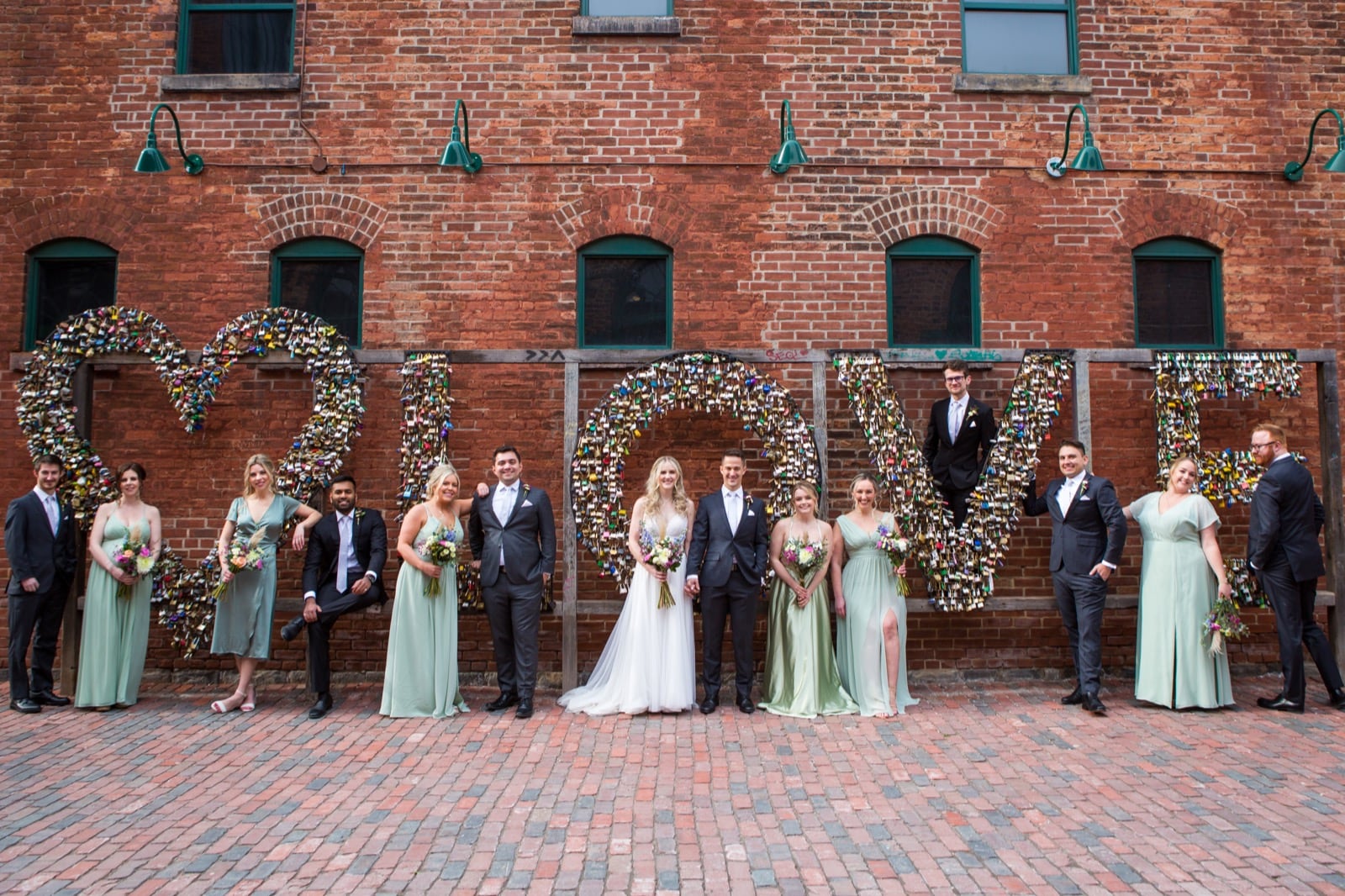 Ryan and Ainslee's Wedding at the Archeo Restaurant - Distillery District, Toronto