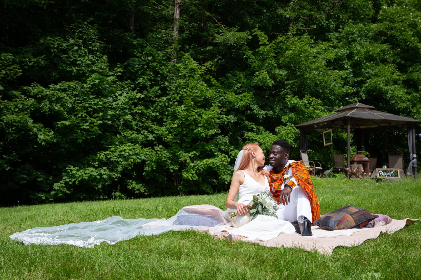 Milton Intimate, Backyard Wedding