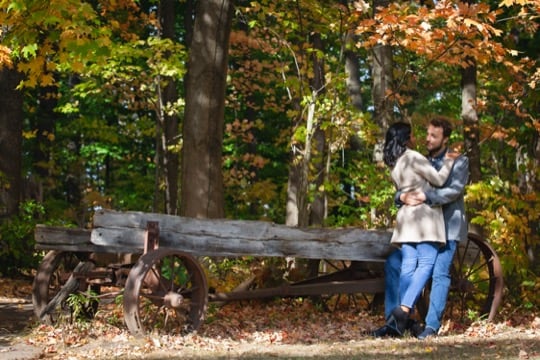 Engagement Session at the Riverwood Conservancy in Mississauga